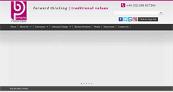 Desktop Screenshot of polyplasextrusions.co.uk